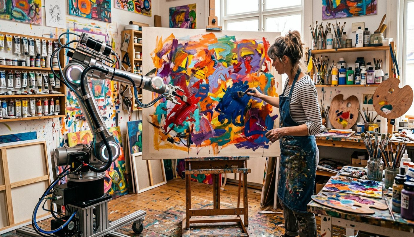 Exploring The Impact Of AI On Traditional Art Forms